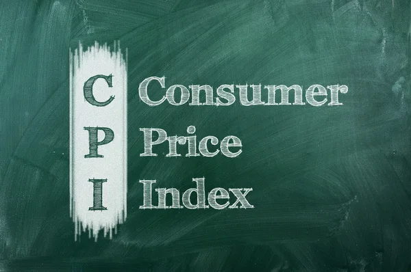 Índice de precios al consumo del IPC —  Fotos de Stock