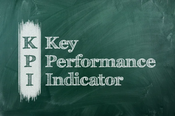 Indicador de desempenho chave KPI — Fotografia de Stock