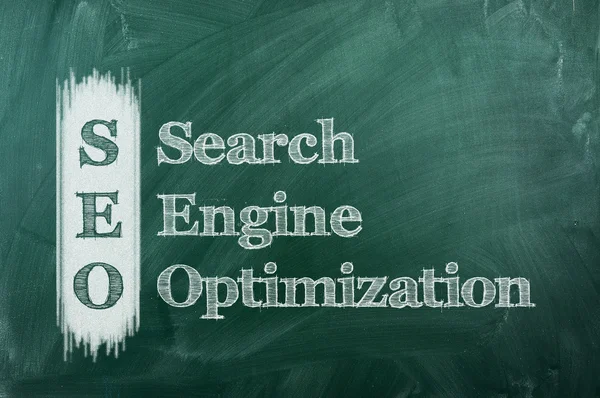 SEO Optimización de motores de búsqueda — Foto de Stock