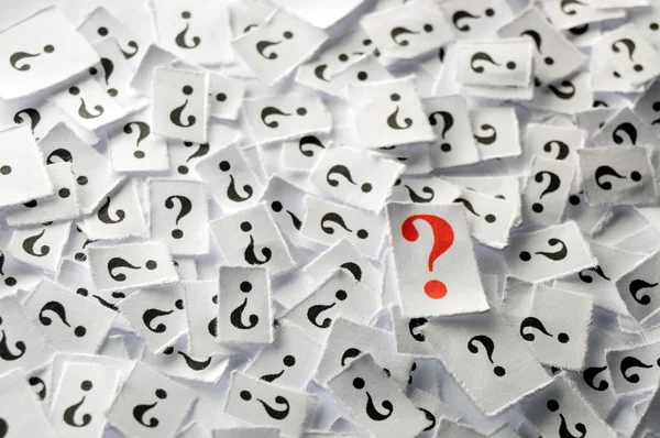 Question marks — Stock Photo, Image