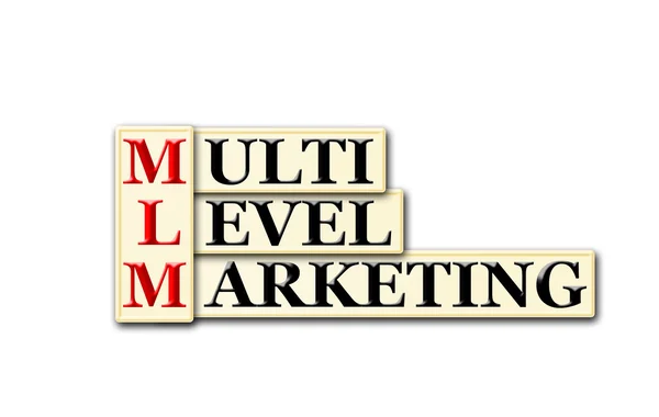 Mlm  Abbreviation — Stock Photo, Image