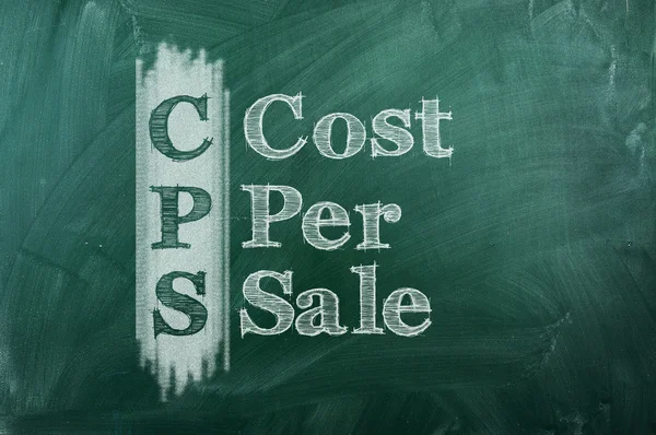 Cost Per Sale — Stock Photo, Image