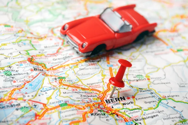 Bern ,Swiss map auto