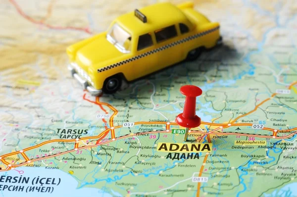 Adana ,Turkey  map taxi