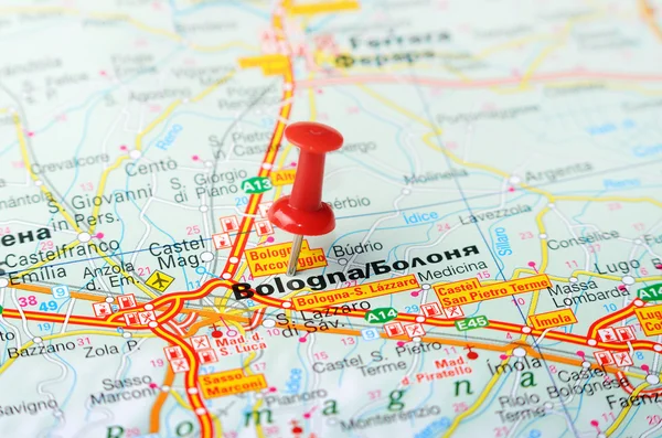 Bologna  Italy map