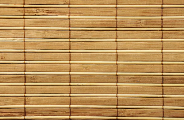 Stuoia di bambù in legno — Foto Stock