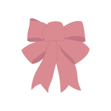 Beyaz arka planda el yapımı yay izole edilmiş..