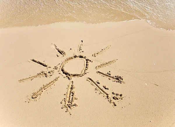 güneş - kum üzerindeki görüntüyü