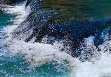 Jamaica. Dunn's River waterfalls. clipart