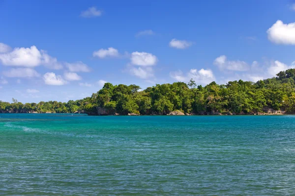 Jamajka. Modrá laguna. — Stock fotografie