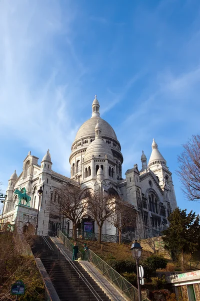 Η Βασιλική του Sacre-Coeur, Μονμάρτη. Παρίσι. — Φωτογραφία Αρχείου