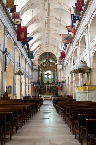 Kirche der Invaliden im Inneren. Paris, Frankreich — Stockfoto