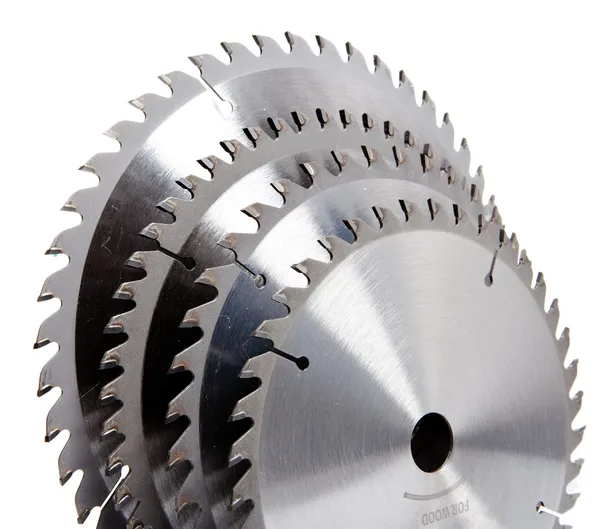 Circular Saw disc for wood cutting — Stock Photo, Image