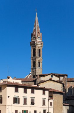 İtalya. Florence. Badia fiorentina-badia fiorentina, bir manastır ve kilise