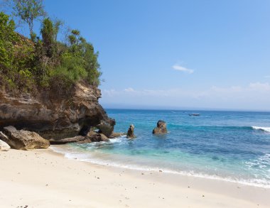 dağlar ve okyanus. Endonezya. Bali.