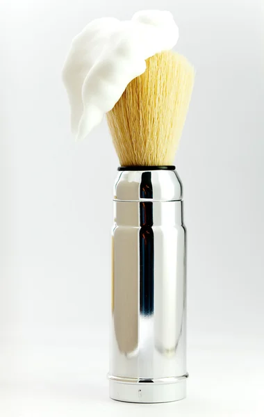 Cepillo pequeño para afeitar —  Fotos de Stock