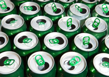 alüminyum bira kutuları