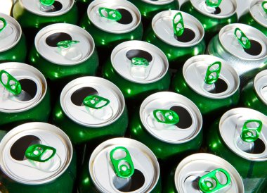 alüminyum bira kutuları