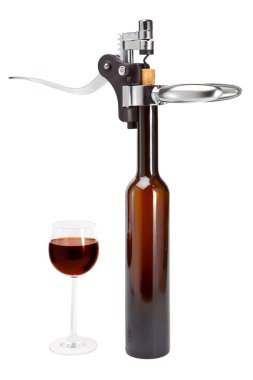 açacak bir boğaz ve bir bardak şarap şişesiyle