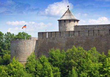 Ivangorod Kalesi, Rusya ve Estonya sınırı