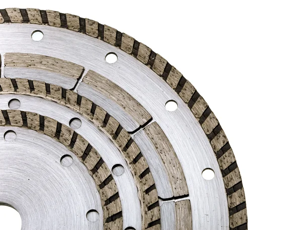 Detachable disks for are sharp construction materials — Stock Photo, Image