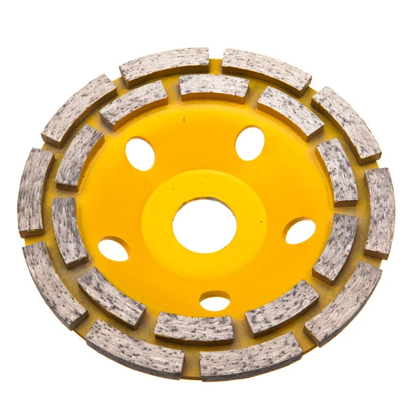 Алмазный диск для бетонного истирания — стоковое фото