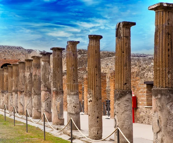 Italien. Ruiner av Pompeius — Stockfoto