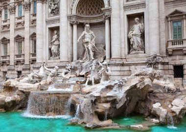 İtalya. Roma. trevi Çeşmesi