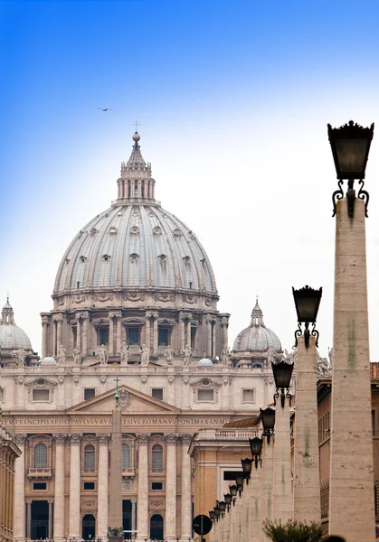 Italy. Rome. Vatican. St Peter's Basilica. — Stock Photo, Image