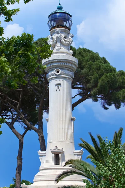 Faro de Gianicolo- Manfredi Lighthouse in Rome, Italy. — Stock Photo, Image