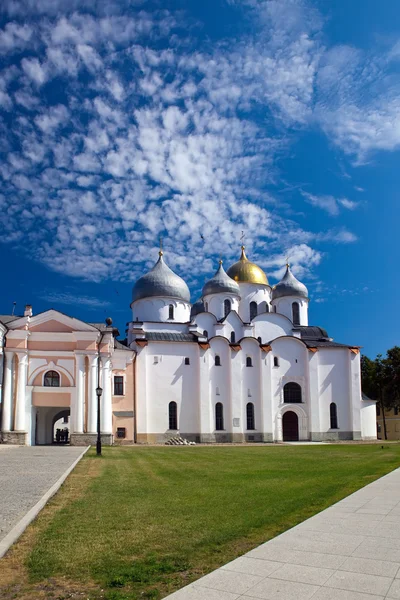 Cathédrale Sainte-Sophie au Kremlin, Grand Novgorod, Russie — Photo