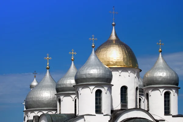 Saint Sophia cathedral in Kremlin, Great Novgorod, Russia — Stock Photo, Image