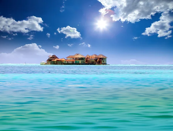 Okyanusu, klasik Villa Ada — Stok fotoğraf