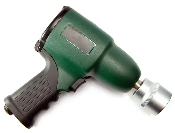 Air impact wrench on white background — Stock Photo, Image