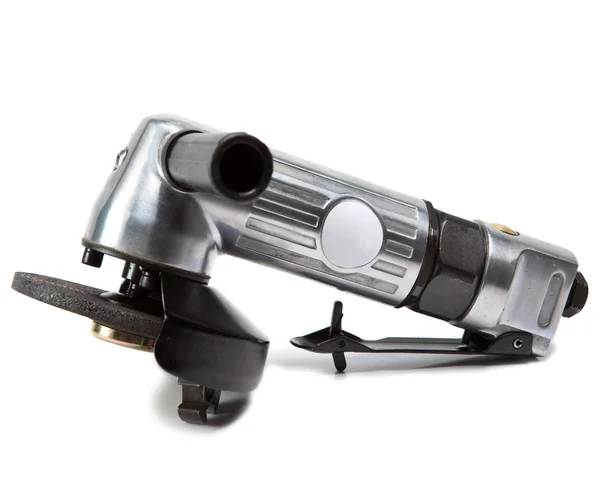 Air angle grinder on white background — Stock Photo, Image