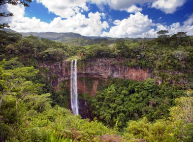 Mauritius 'ta şelale şelaleleri