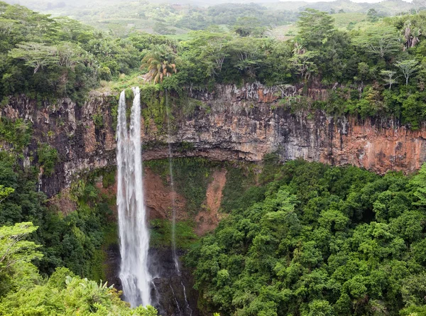 Chamarel waterfalls in Mauritius — Stock Photo, Image