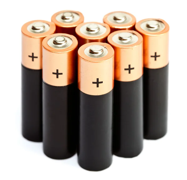 Finger-type batteries. — Stock Photo, Image