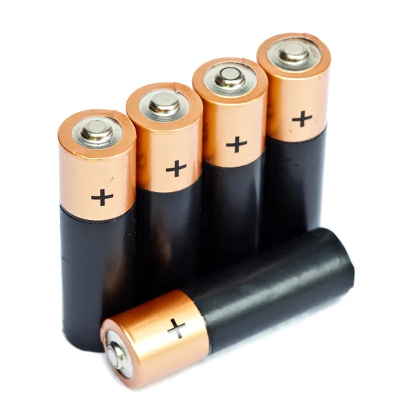 Finger-type batteries. — Stock Photo, Image