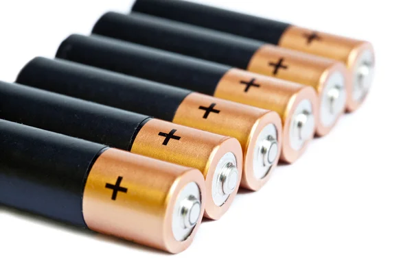 Finger-type batteries. — Stock Photo, Image