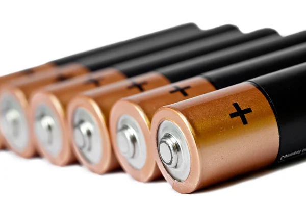 Baterias do tipo dedo . — Fotografia de Stock