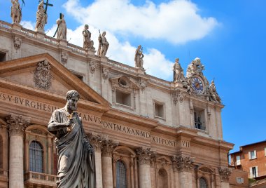 İtalya. Roma. Vatikan. St peter's basilica.