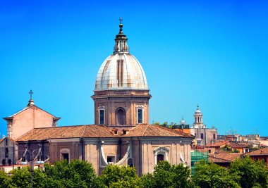 şehrin en iyi görünümü. Roma. İtalya
