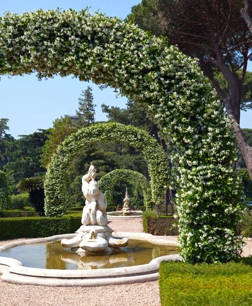 Vaticano. Un giardino Vaticano — Foto Stock