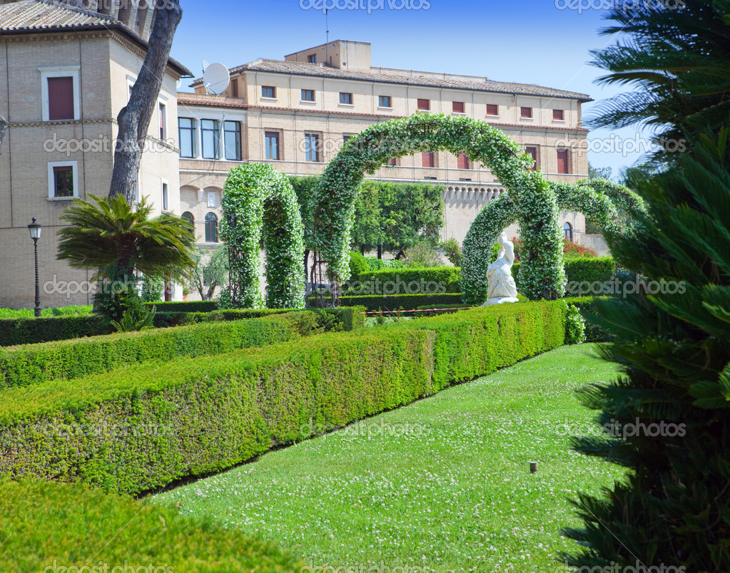 Vatican A Vatican Garden Stock Photo C Kkulikov 37674855