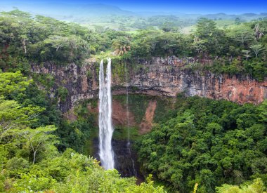 Mauritius 'ta şelale şelaleleri