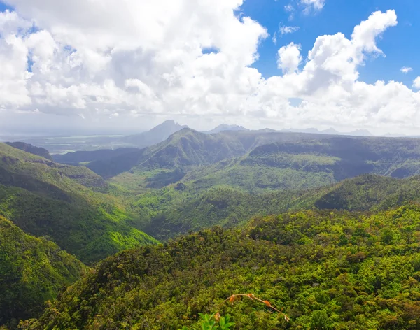 Mauritius, krajobraz wyspy — Zdjęcie stockowe