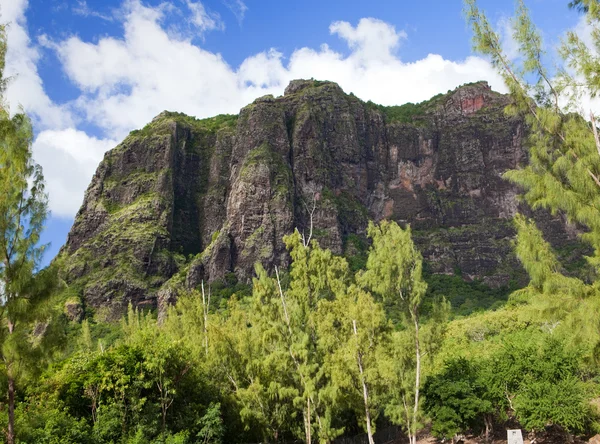 Le Morne mountain on the south of Mauritius — Stock Photo, Image