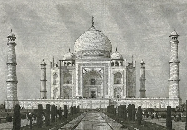 Taj Mahal. — Zdjęcie stockowe