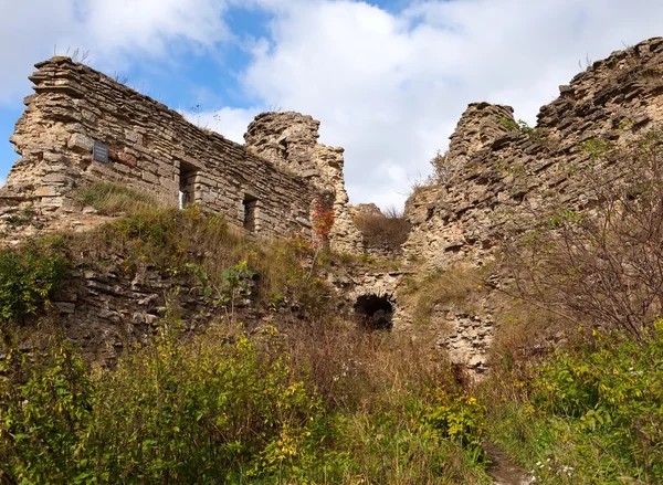 The ancient destroyed fortress. Petersburg. Russia. Koporye — Stock Photo, Image